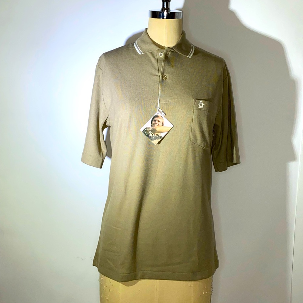 Original deadstock Grand Slam by Munsingwear Bill Rogers Penguin polo  Size M